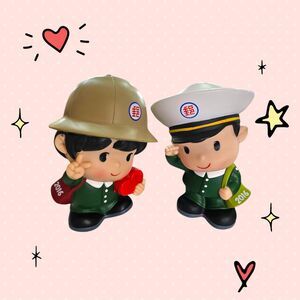 ChungHwa Taiwan postal boy and girl banks